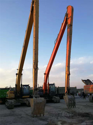 河道清理淤泥加長臂 挖掘機(jī)加長臂定制 濟(jì)寧宣創(chuàng)工程機(jī)械設(shè)備